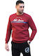 Sweatshirt Burgundisch