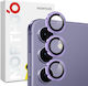 Northjo Camera Protection Metal Frame Purple for the Samsung Galaxy S25 FE 5G