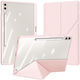 Flip Cover Durabilă Roz Samsung Galaxy Tab S9+ S9 FE+