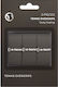 E-Tennis Overgrips Perforated X 3 Black