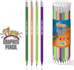 Flexibler Graphitstift Hb Bleistifthärte Weiche Radiergummi Hexagonale Form