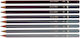 Schwarzer Bleistift Härte 1b 2b 3b 4b 5b 6b 8b 10b Daco