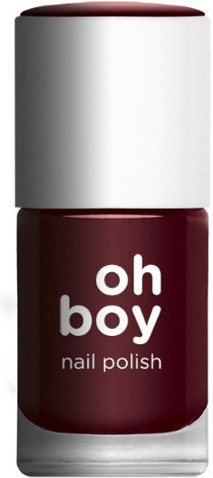 OhBoy Glossy Βερνίκι Νυχιών Γκλιτερ Σκουρο Κοκκινο
