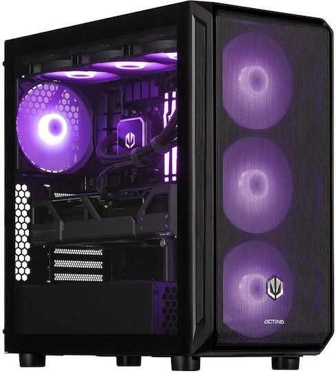 Actina KOMACNGIP0242 Gaming Desktop PC (Ryzen 9-9900X/32GB DDR5/2TB SSD/GeForce RTX 5070/Fără OS)