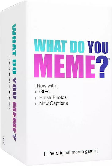 Настолна игра What Do You Meme? (GIF Edition ) за 3+ играчи 18+ години (EN) AS