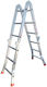 Multipurpose Aluminum Ladder 4x3