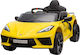 Corvette C8 Einsitzer Lizenziert 12 Volt Gelbe ...