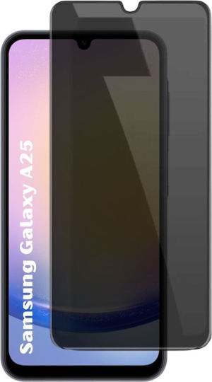 Folie Protectie Telefoane Samsung Galaxy A25 5G Anti-spy Ultra HD 9H Protecție Instalare Ușoară 111D Privacy Set Autocolant