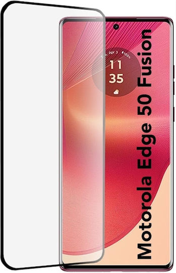Screen Protector Motorola Edge 50 Fusion Skyddar Innovation Sticlă Călită Ultra Hd 111d Protecție Instalare Ușoară Set Autocolante Transparent