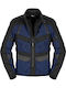 Spidi Winter Men's Motorcycle Jacket Cordura Waterproof Black/Blue