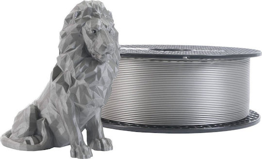 Prusa PLA 3D Printer Filament 1.75mm Galaxy Silver 1kg 1τμχ (Spool)