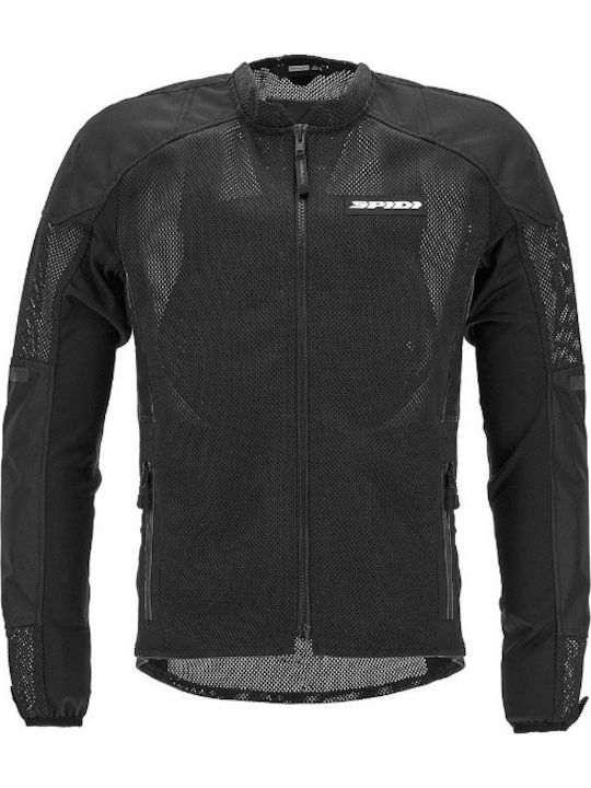 Spidi Super Net Sommer Damen Motorradjacke Schwarz