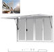 Vevor 152x92 Cm Verkaufsstand Bedienfenster Food Truck Service Markise