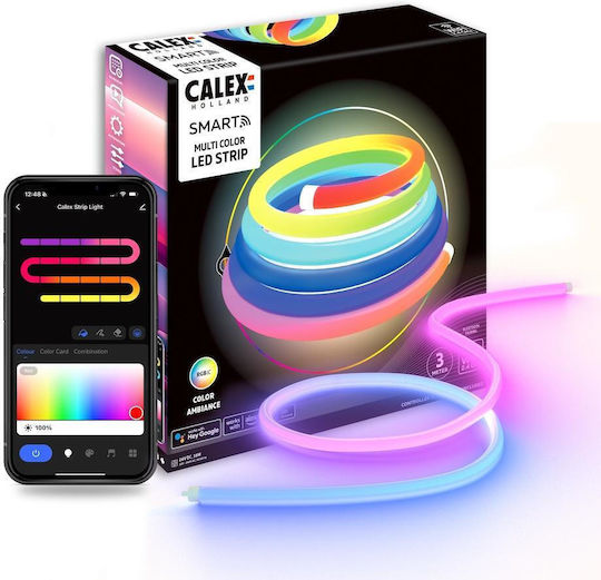 Calex Smart Ταινία LED Wi-Fi 3m Neon Flex