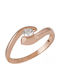 Single Stone from Rose Gold 14K