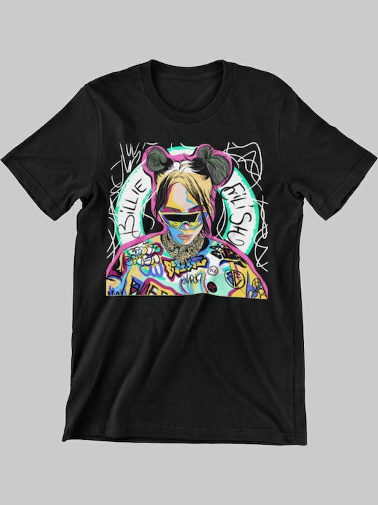 TKT Kinder-T-Shirt BLACK Billie Eilish