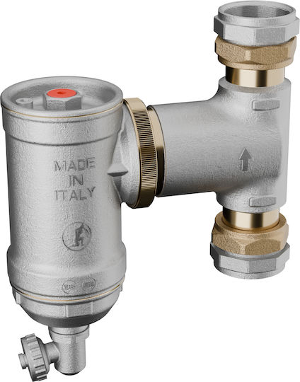 Giacomini R146ckx007 Separator Magnetic De Impurități 1 1/2" Conexiuni Cu Piuliță Rotativă
