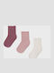 Mayoral Kids' Socks Beige 3 Pairs