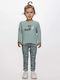 Kids' Set with Leggings Winter 2pcs Mint