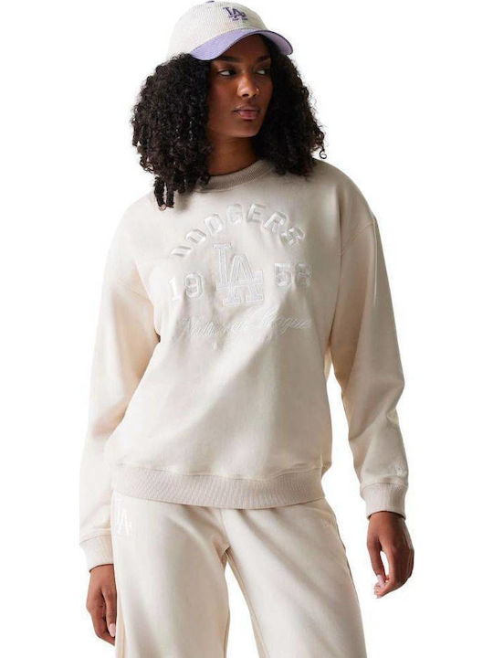 New Era Women's Sweatshirt Light Beige