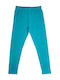 Kinder Leggings Lang Turquoise