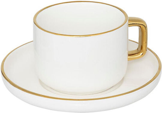 Atmosphera Cup Coffee Porcelain White
