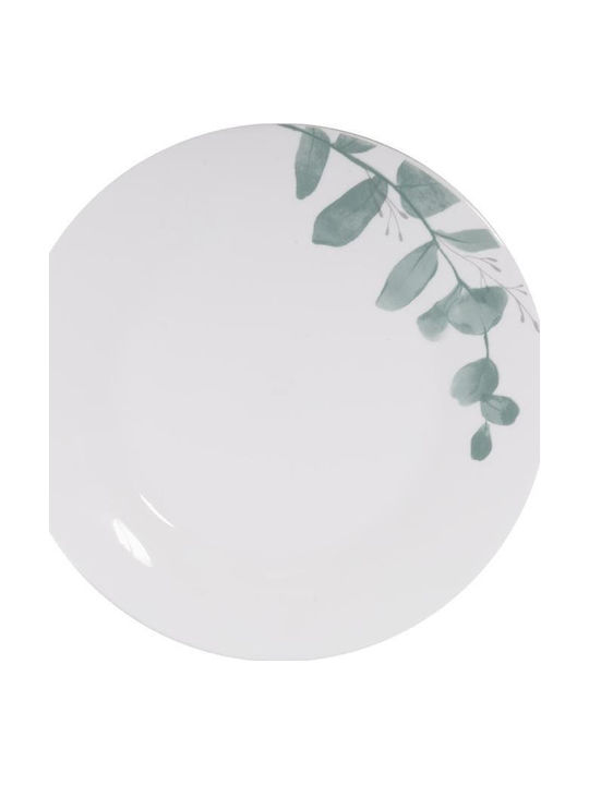 Eaton Dining Eaton Πιάτο Γλυκού Πράσινο με Διάμετρο 20cm