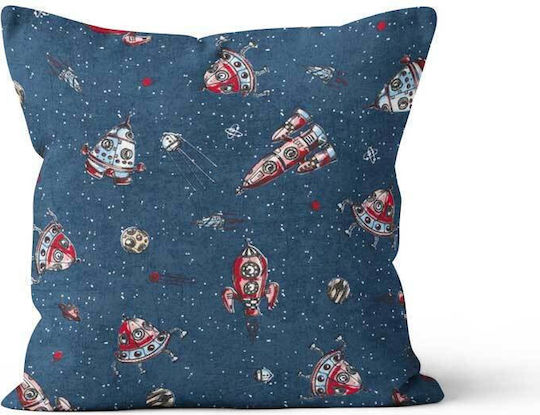 Beauty Home Spacecraft Double Sided Pillow Case 45 x 45 cm