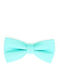 Children's Bow Tie Buticcochet 9x5 Cm Linear Pattern Turquoise Papc241