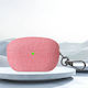 Sony Wf-1000xm5 Fine Cloth Earphone Case Hook Rose Pink