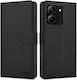 Tech-protect Портфейл Xiaomi Redmi 15C 4G 171 мм Черен