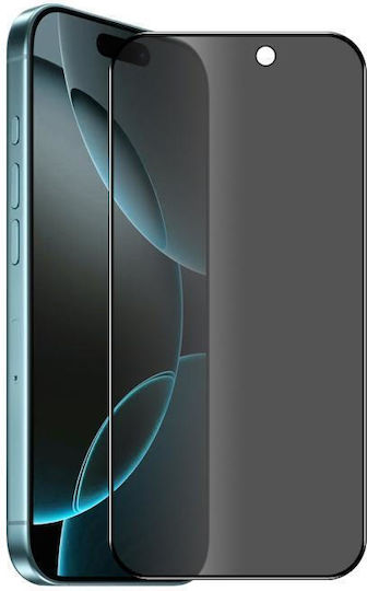 Iphone 17 Pro Max Enkay Hat-prince 28 Degree Anti-peeping Tempered Glass Full Screen Film