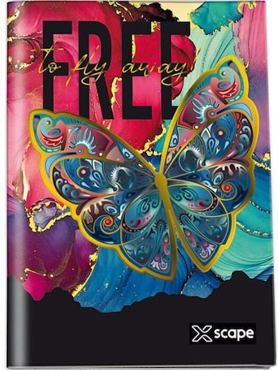 Graffiti Notebook Ruled B5 40 Sheets 1pcs (Μiscellaneous Designs)