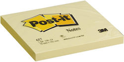 Post-it Stickers Memo Pads in Cube Yellow 7.6x10.2cm
