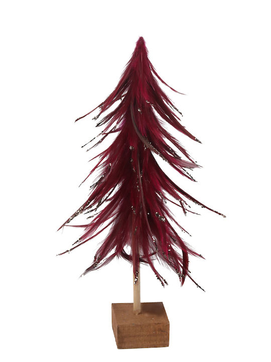 Christmas Decorative Tree 33cm Red