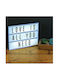 Dekorative Lampe Panel