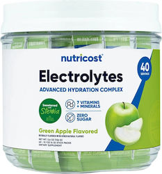 Nutricost Electrolytes Зелена ябълка 156гр