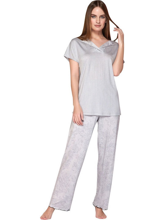 Sevim Set Pijamale pentru Femei Grey