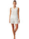 Catherine's De vară Set Pijamale pentru Femei White