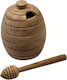 Bonfesto Lingura de miere Lemn Bej 1pcs