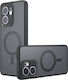 Techsuit Back Cover Σιλικόνης Μαύρο (Oppo Reno13 F / FS)