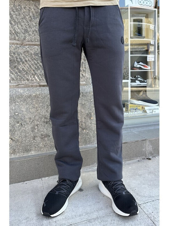 Paco & Co Παντελόνι Φόρμας Ανθρακί