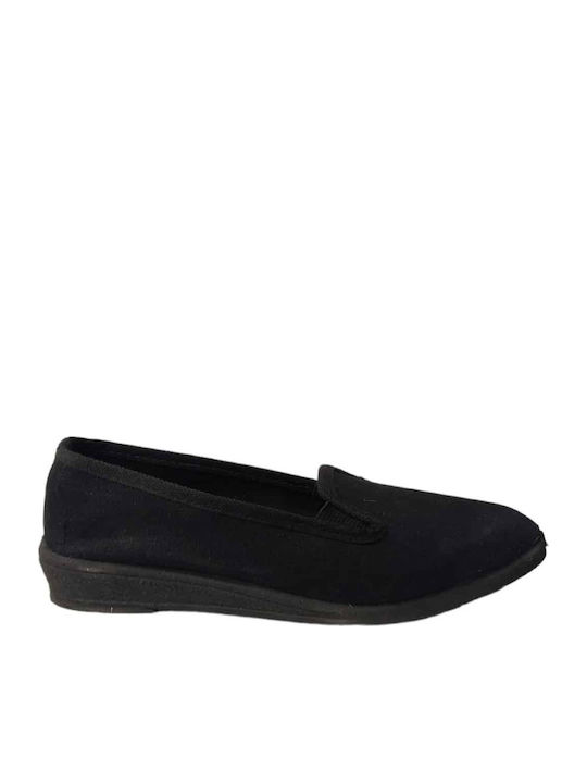 Greek Made Closed Women's Slippers Black