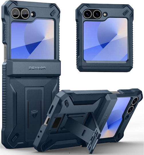 Dexnor Back Cover Μπλε (Galaxy Z Flip6 / Z Flip7 FE)