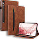 Flip Cover Brown (Samsung Galaxy Tab S10 FE+ Plus)