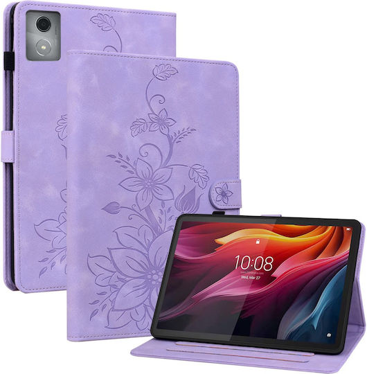 Флип капак Лилав (Lenovo Tab K11 Plus)