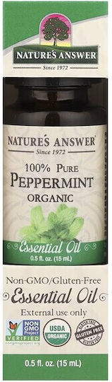 Nature's Answer Bio Ätherisches Öl Minze 15ml