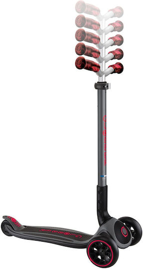 Globber Kinderroller Klappbar 3-Rad für 4+ Jahre Rot