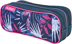 Herlitz Pencil Case with 2 Compartments Blue