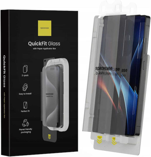 Spacecase Gehärtetes Glas 2Stück (Galaxy S25 Ultra,Samsung S25 Ultra)